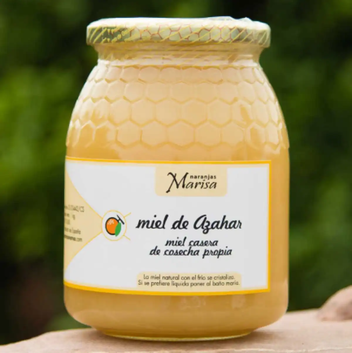 Bote de miel de azahar