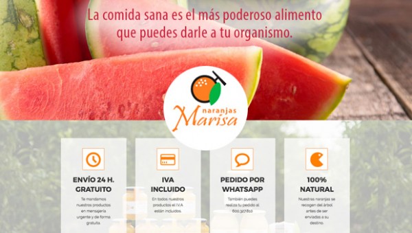 La compra Online en Naranjas Marisa