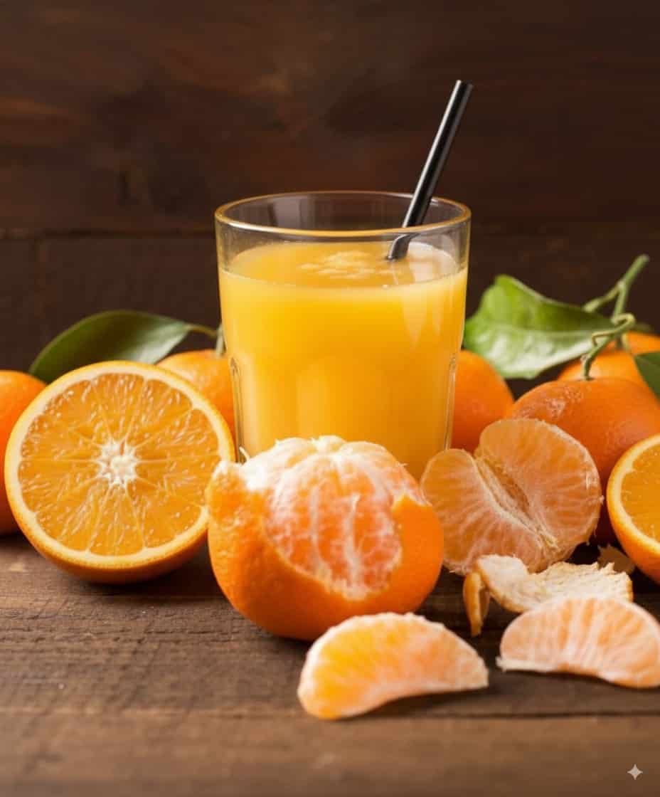 Naranjas de zumo y clementinas